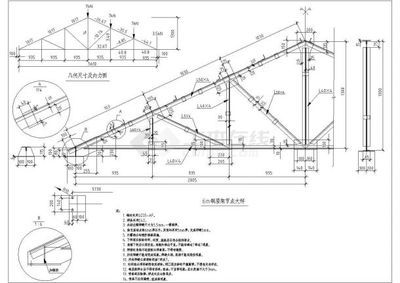 鋼屋架圖（鋼屋架圖是建筑設計中不可或缺的一部分）