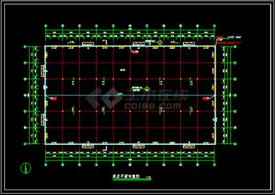 鋼結構廠房施工圖紙（鋼結構廠房施工cad圖紙）