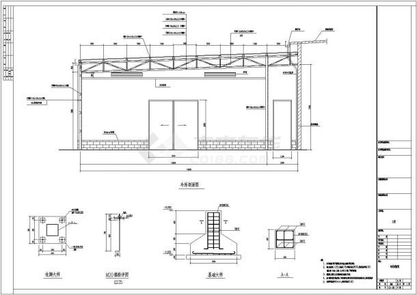 廠房鋼結(jié)構(gòu)設計圖紙