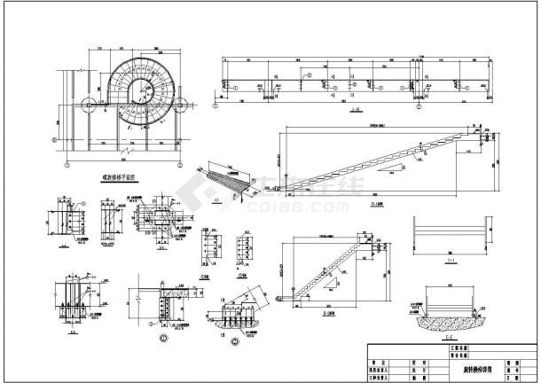 螺旋樓梯設(shè)計(jì)圖紙大全圖片（螺旋樓梯設(shè)計(jì)圖紙和圖片）