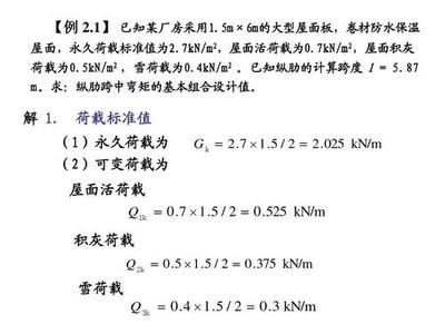 屋面活荷載是什么意思