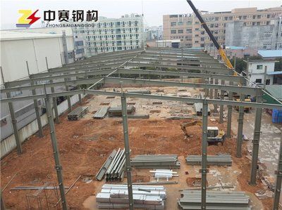 鋼結構廠房施工方法（經緯儀與水準儀的使用）