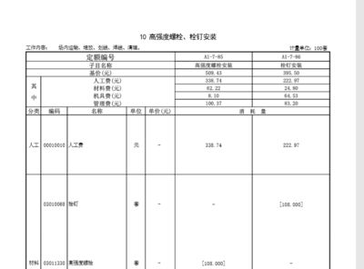 2018鋼結(jié)構(gòu)工程定額報(bào)價(jià)（2018年安徽鋼結(jié)構(gòu)工程定額報(bào)價(jià)）