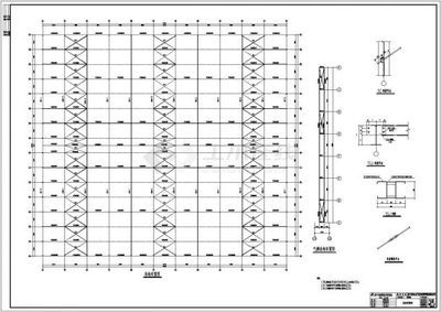 鋼結構車間圖牿（鋼結構車間圖紙通常包括建筑設計說明、門窗表、平面圖、結構設計）