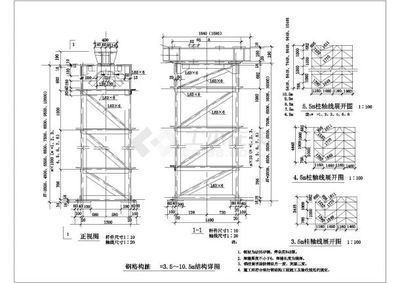 格構柱綴條計算長度是多少 結構工業鋼結構施工 第3張