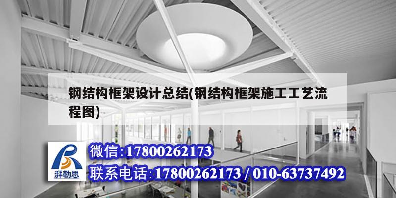 鋼結構框架設計總結(鋼結構框架施工工藝流程圖) 結構電力行業設計